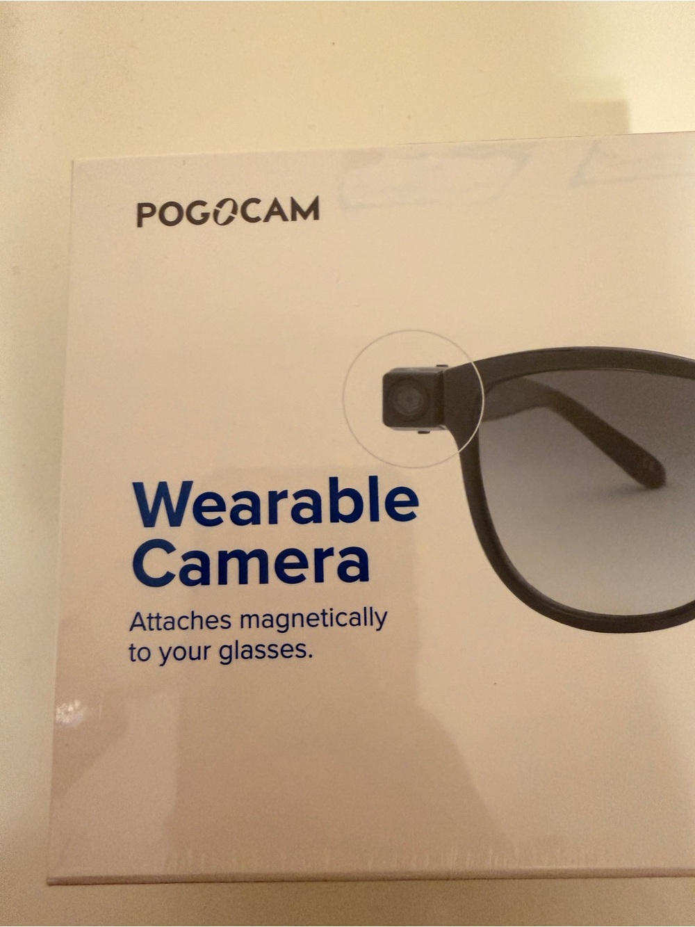 Wearable Camera - Black Magnetic Glasses Camera